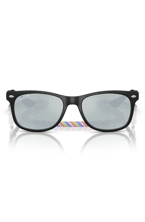 Kids' Junior Wayfarer 50mm Gradient Square Sunglasses