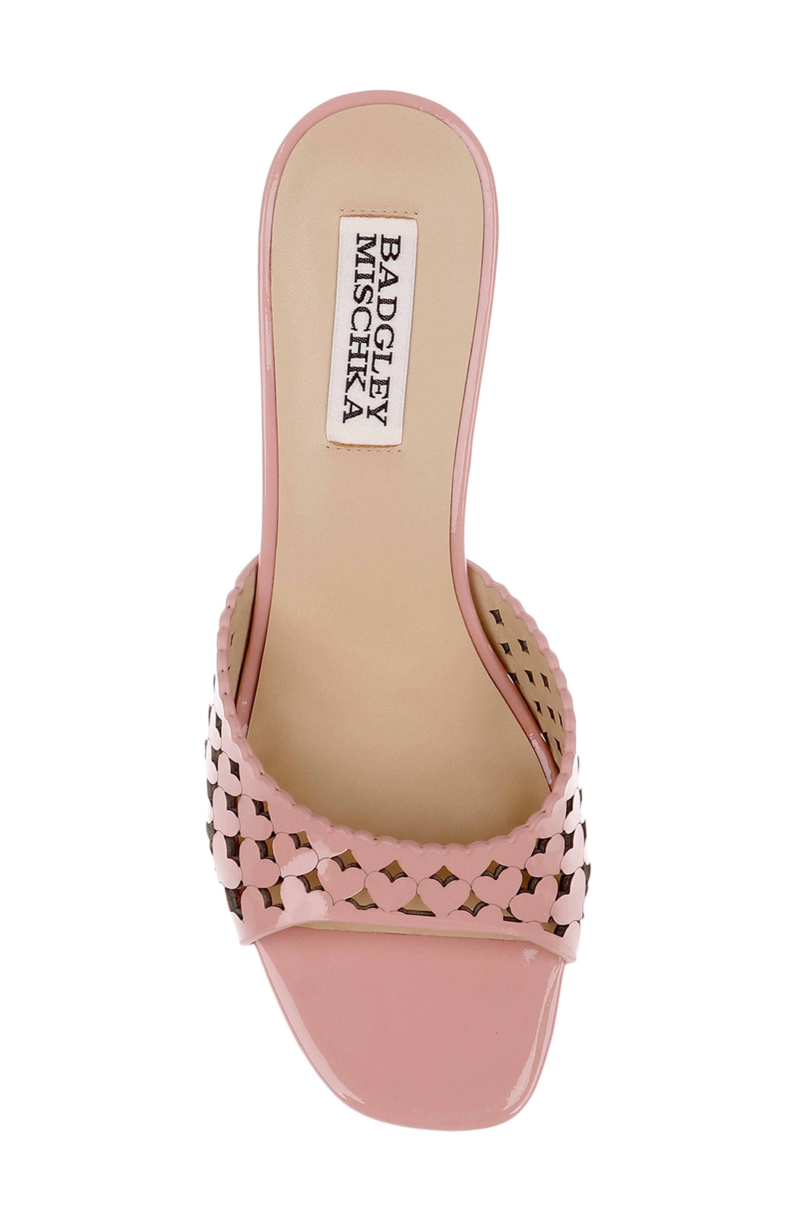 Windy Slide Sandal, Alternate, color, CLAY PATENT