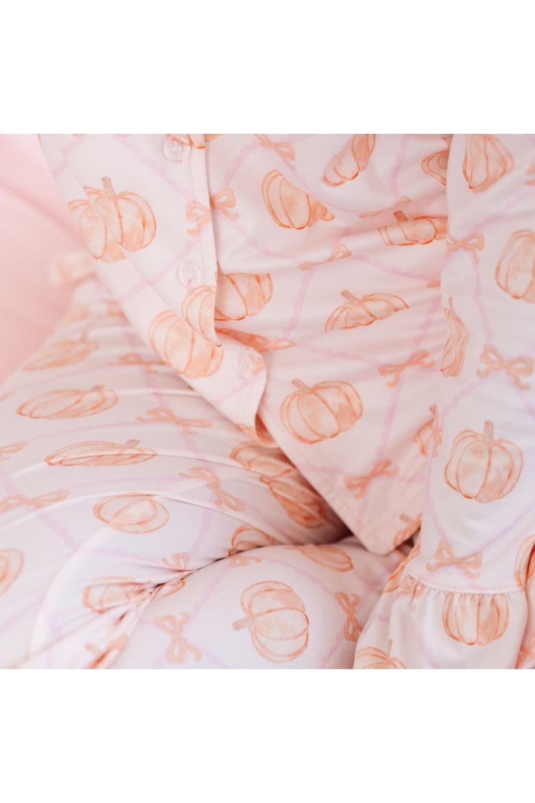 Pumpkin Trellis Lounge Set, Alternate, color, Soft Pale Pink