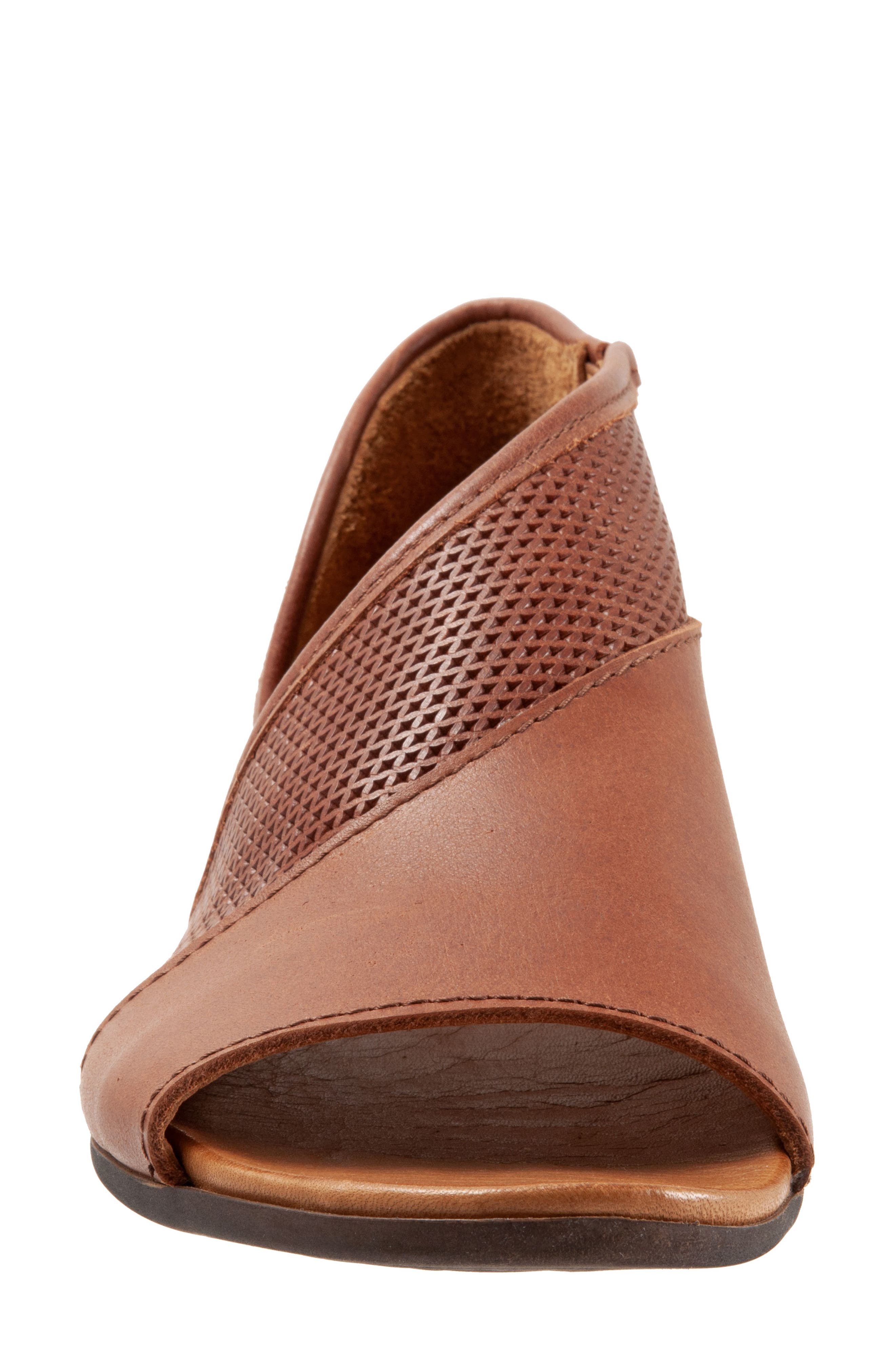 Bueno Tahiti Half d'Orsay Sandal, Alternate, color, Tan Leather