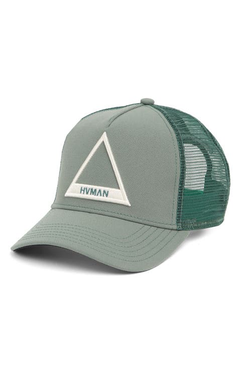 Triangle Logo Mesh Trucker Cap