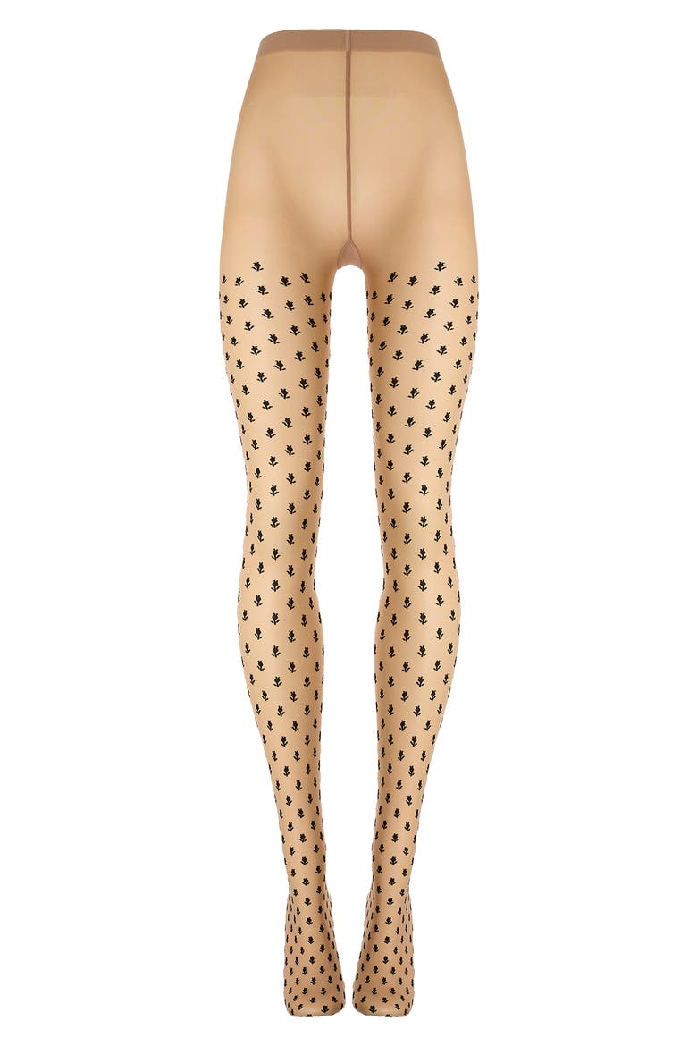 Blossom Sheer Tights, Alternate, color, FAIRLY LIGHT