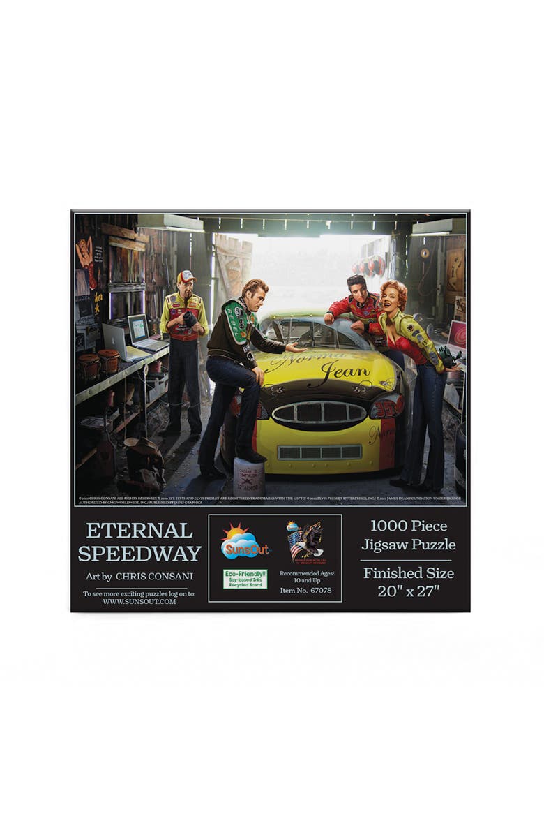 Sunsout Eternal Speedway 1000 piece Jigsaw Puzzle for Adults, Alternate, color, Multicolor