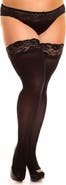 Glamory Hosiery Micro60 Lace Top Stay-Put Stockings