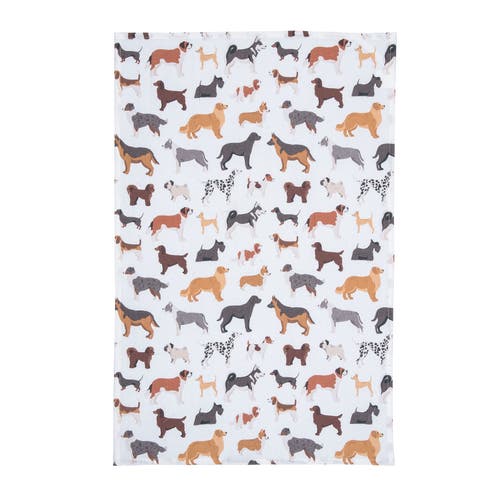 C & F Home C&f Home Dog Breeds Kitchen And Bathroom Graphic Print Hand Towel In Multi