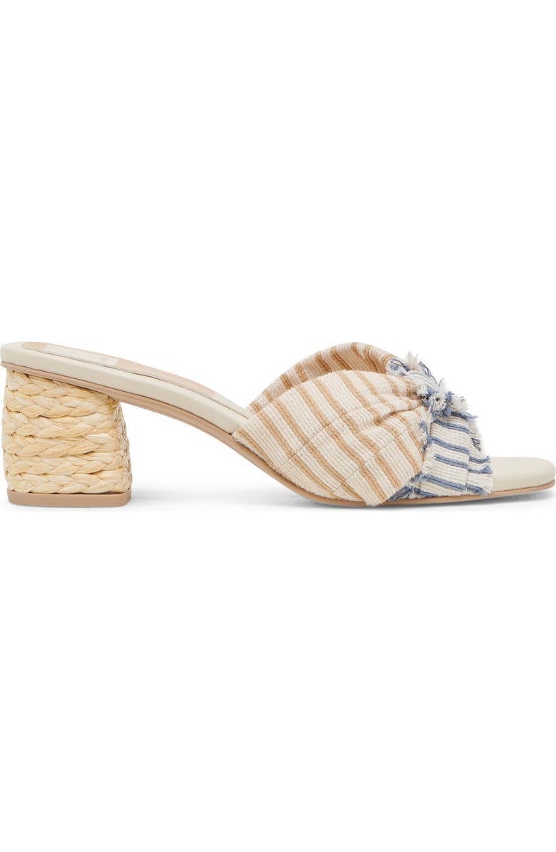 Dolce Vita Izra Sandal, Alternate, color, Blue Multi Stripe Fabric
