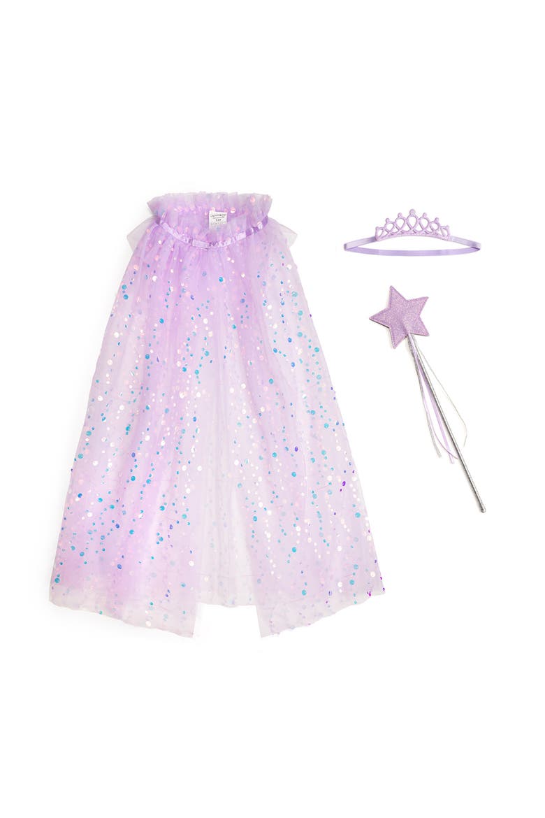 Lavender Shimmer Dress Up Kit, Main, color, Lavender