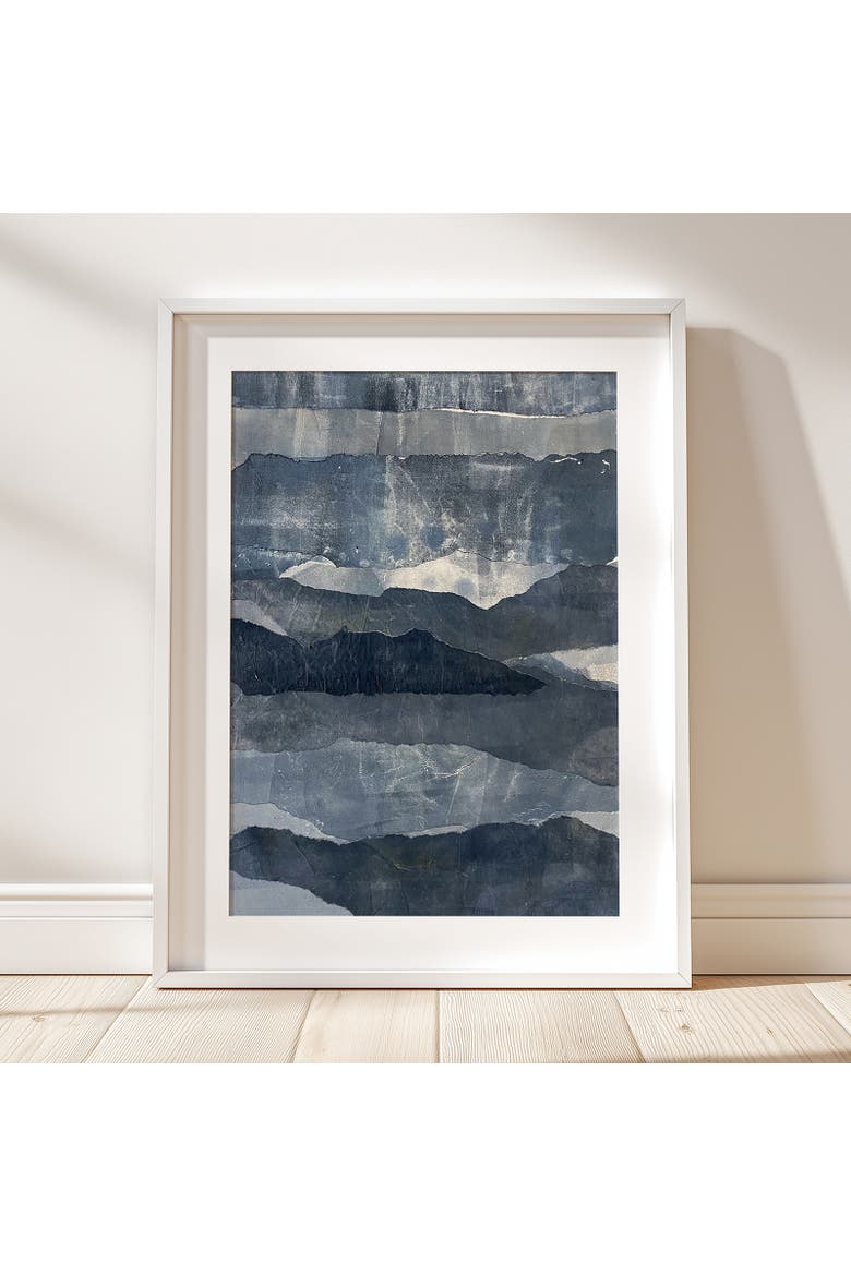 Blue Ridges Framed Print, Main, color, Multi