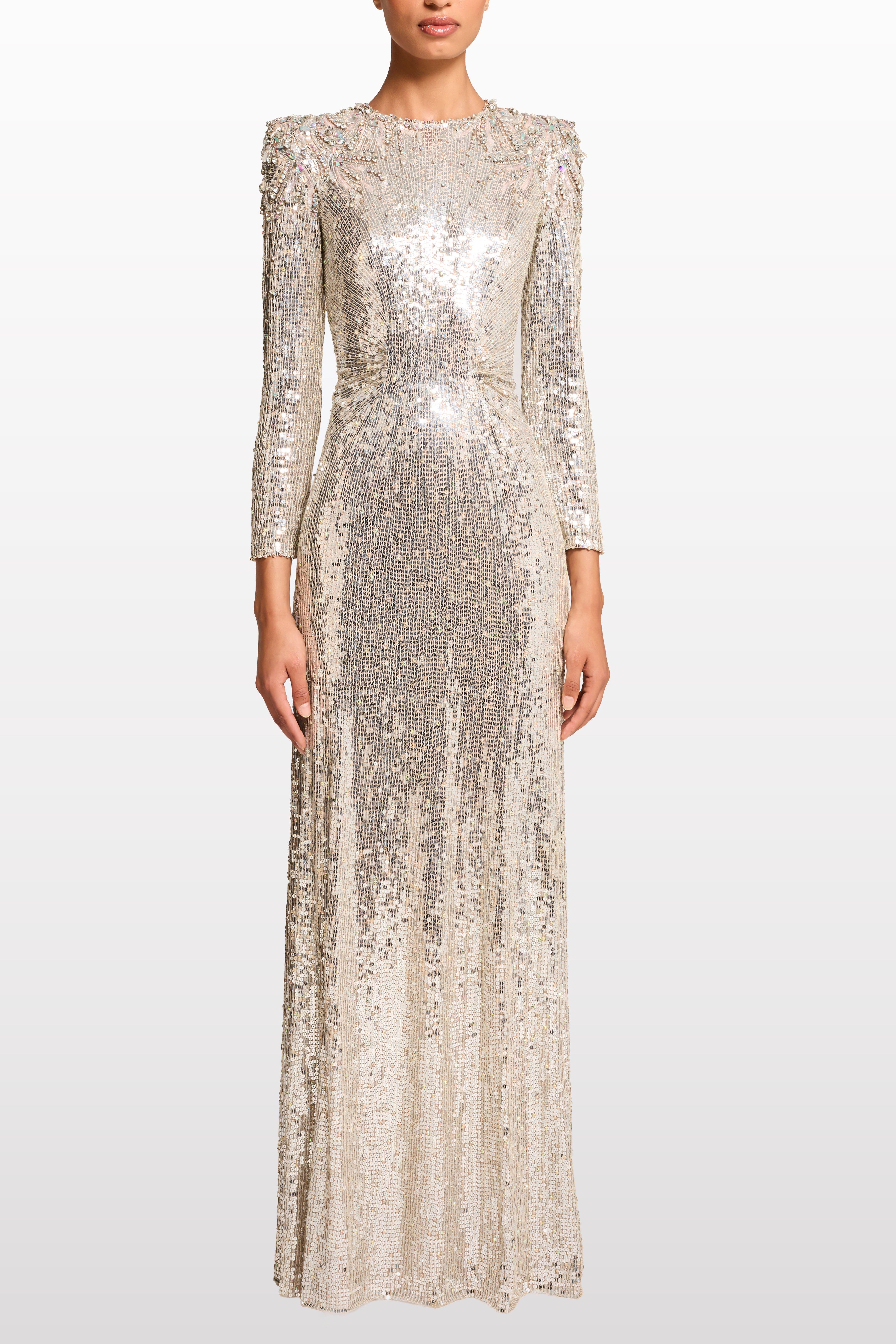 Dulcet Sequin-Embellished Dress - image 3