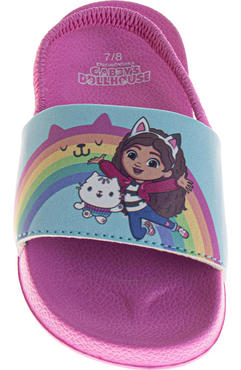 JOSMO Kids' Gabby's Dollhouse Purrfect Slide Sandal, Alternate, color,