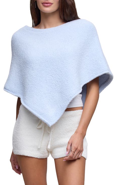 x Frankies Bikinis CozyChic® Scout Knit Poncho