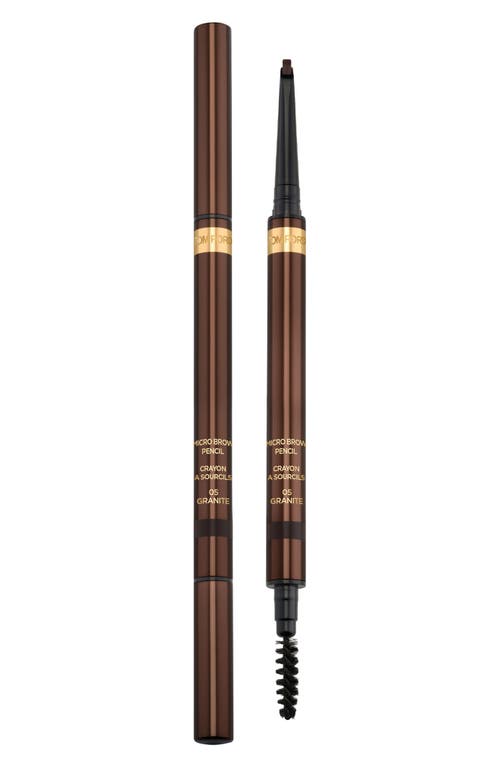 Shop Tom Ford Arch Brow Pencil In Granite