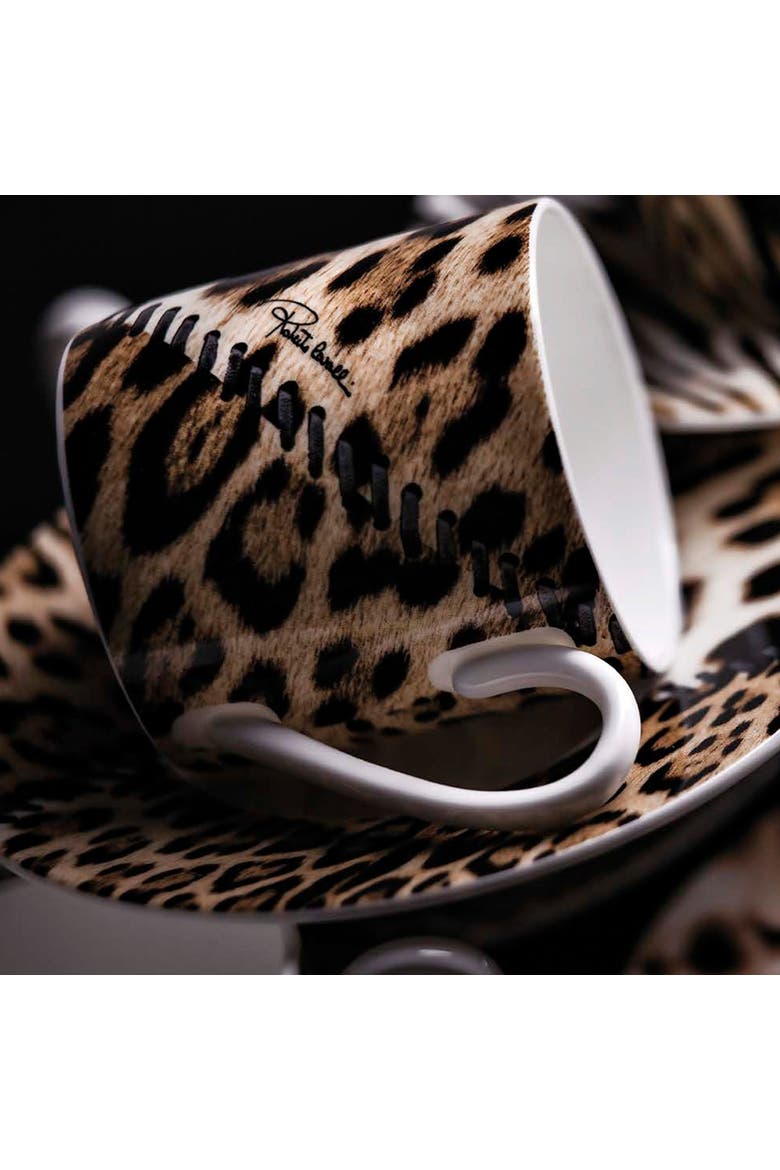 Coffee Cup & Saucer with Luxury Box, Alternate, color, Jaguar