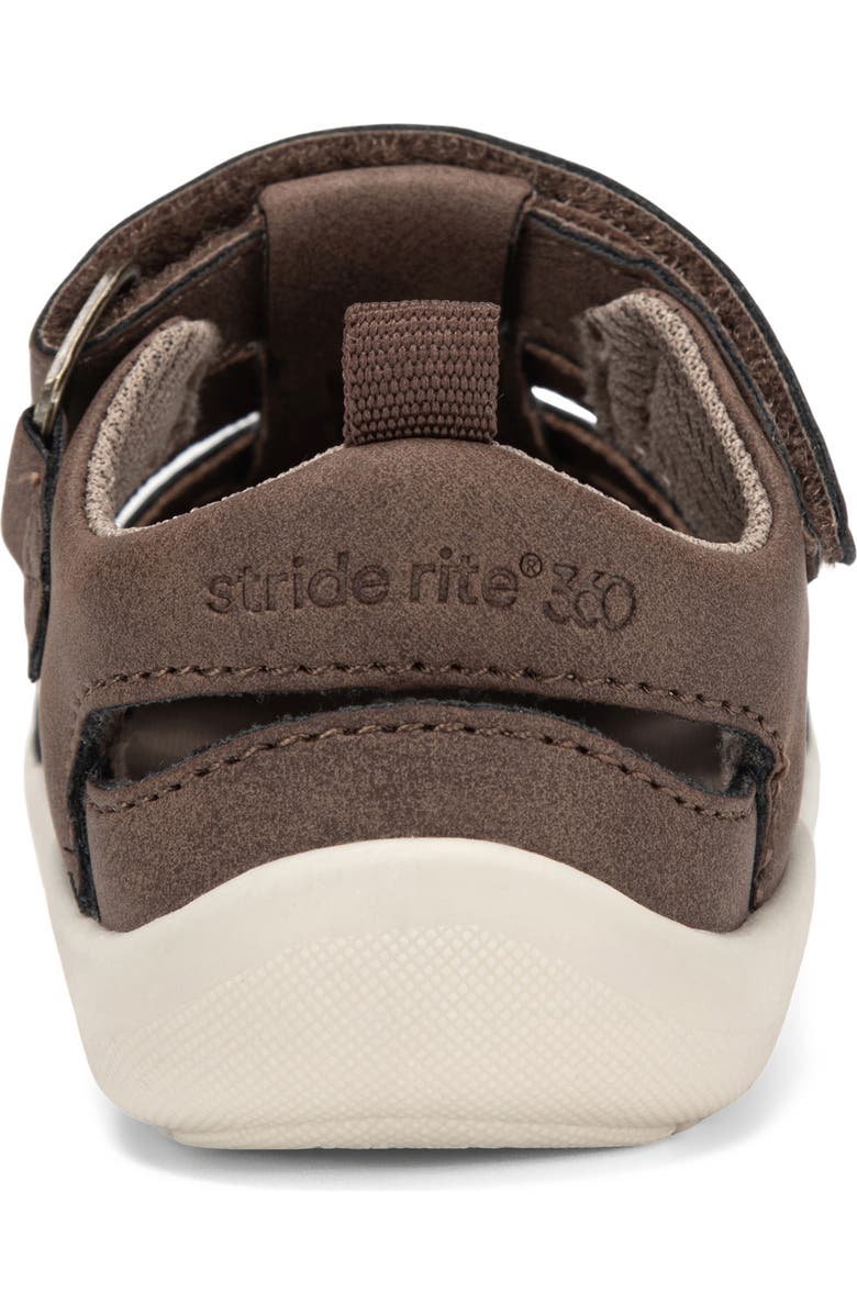 Stride Rite Kids' Amos 4 Sandal, Alternate, color, Brown