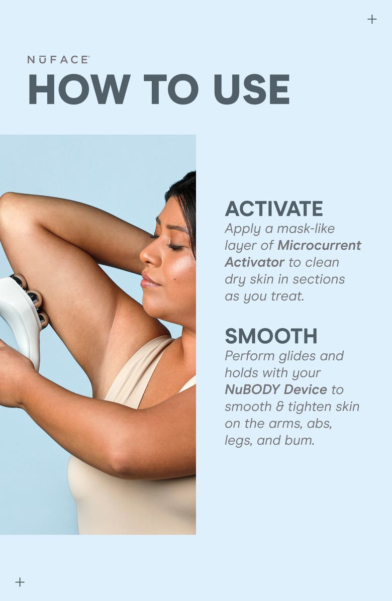 NuFACE<sup>®</sup> NuBODY Skin Toning Microcurrent Device Kit $479 Value, Alternate, color, 
