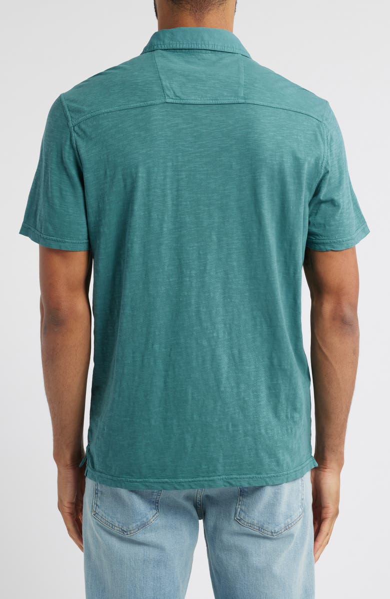 Tommy Bahama Condesa Canyon Organic Cotton Polo Shirt, Alternate, color, Seven Seas