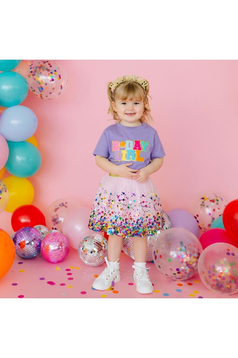Pink Confetti Tutu, Alternate, color, Pink