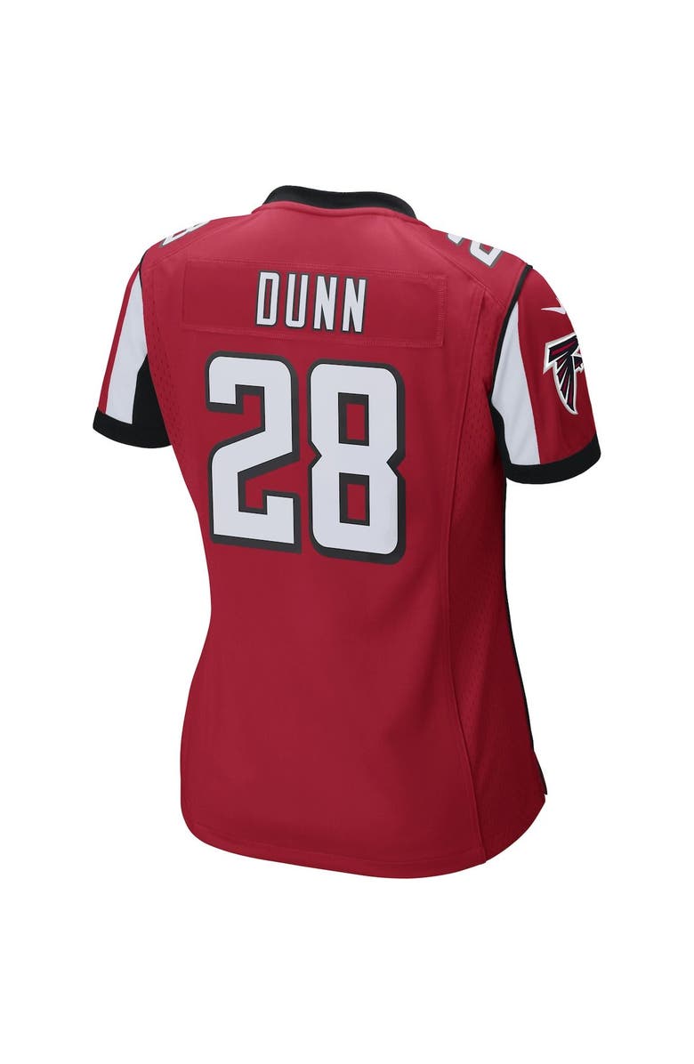 Nike Women's Nike Warrick Dunn Red Atlanta Falcons Retired Player Game Jersey, Alternate, color, 