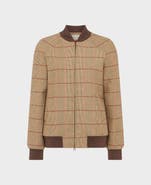 Really Wild Clothing Louise Tweed Bomber Jacket