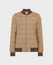 Really Wild Clothing Louise Tweed Bomber Jacket