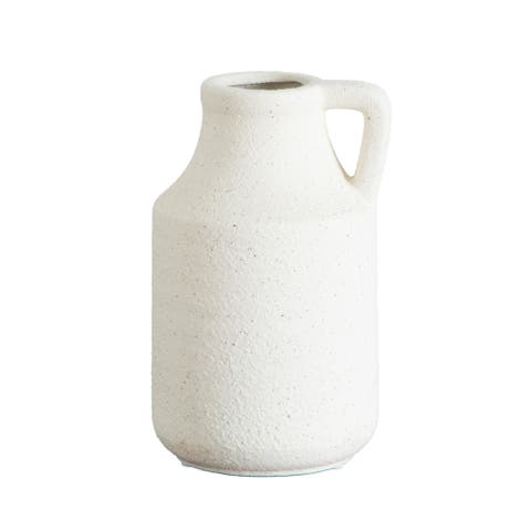 7-in Textured Handmade Vase