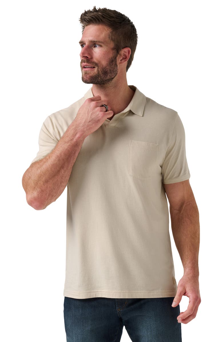 TravisMathew Cloud Popover Polo, Alternate, color, Italian Sand