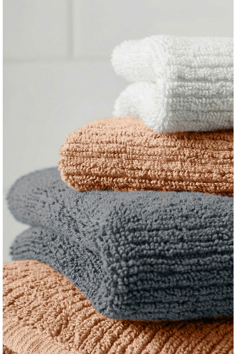 6-Piece Turkish Cotton Towel Set, Alternate, color, WHITE