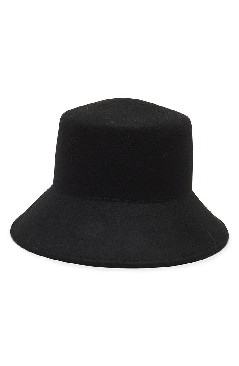 Eugenia Kim Ruby Asymmetric Wool Bucket Hat, Alternate, color, 