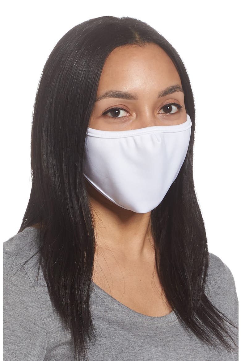 6-Pack Adult Face Masks, Main, color, WHITE