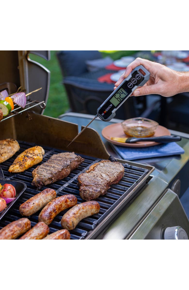 Maverick Temp & Time Thermocouple Instant Read Thermometer, Alternate, color, Grey