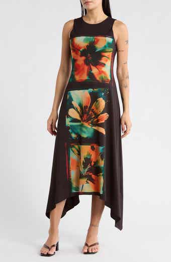 Desigual Floral Sleeveless Knit Dress