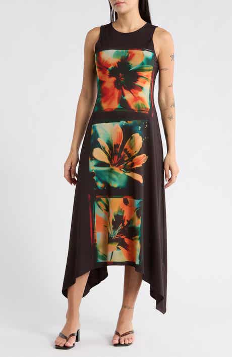 Desigual Floral Sleeveless Knit Dress