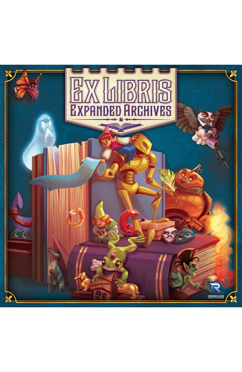 Renegade Game Studios Ex Libris Expanded Archives Expansion, Alternate, color, Multicolored