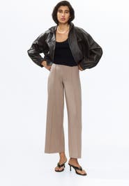 H&M Crease-front Jersey Trousers