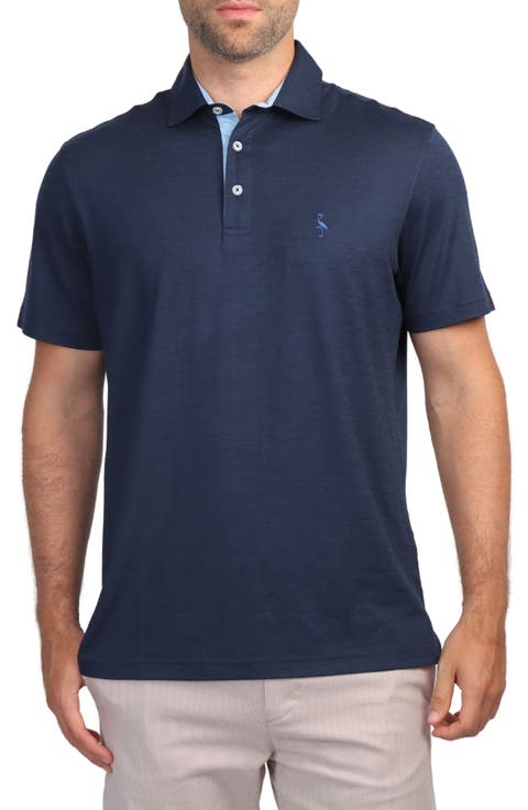Mélange Mesh Performance Golf Polo