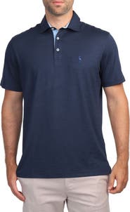 TailorByrd Mélange Mesh Performance Golf Polo