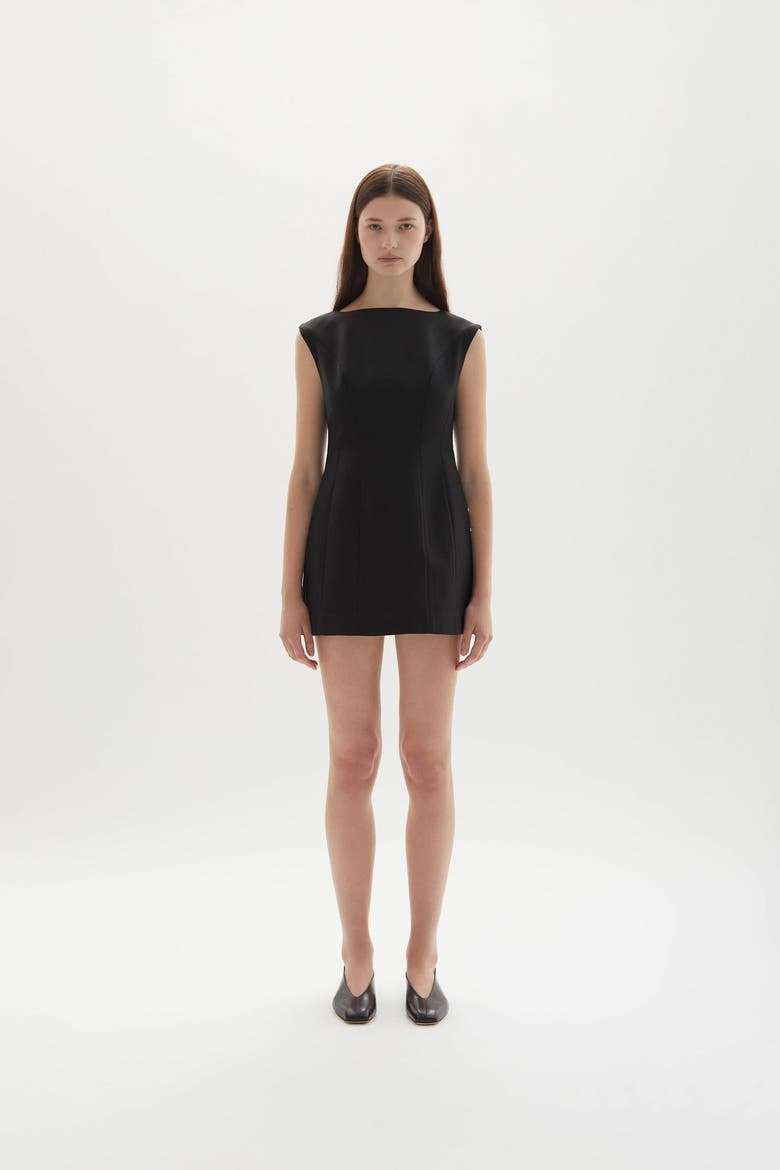 Kelli Mini Dress, Main, color, Black