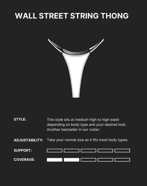 Shop Minimale Animale Wall Street Thong Bikini Bottom
