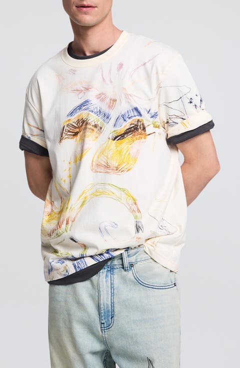 Printed Short Sleeve T-Shirt