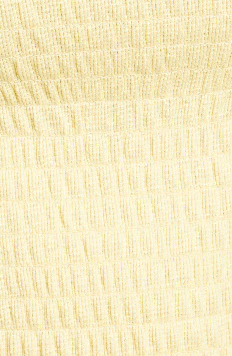 Good Luck Gem Smocked Puff Sleeve Top, Alternate, color, 