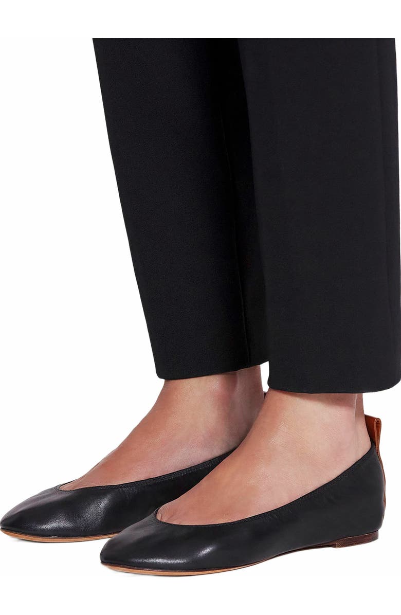 Lanvin The Leather Ballerina Flat, Alternate, color,