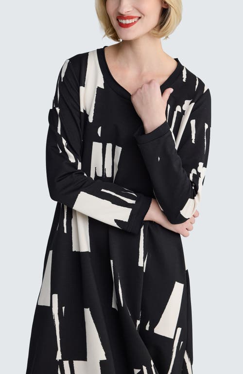 Luukaa Rivelle Printed Jersey Dress In Multi