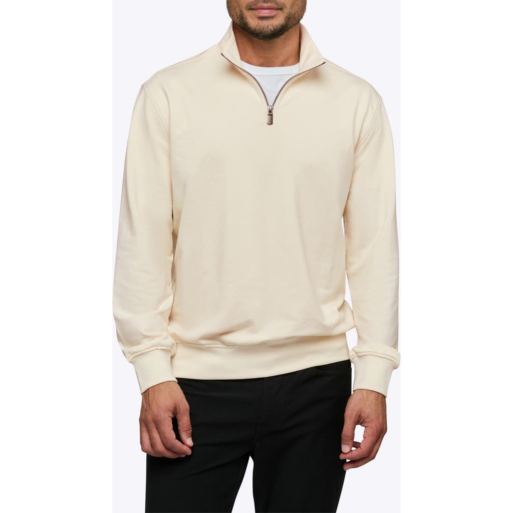 Cuts Hyperloop Quarter Zip In White