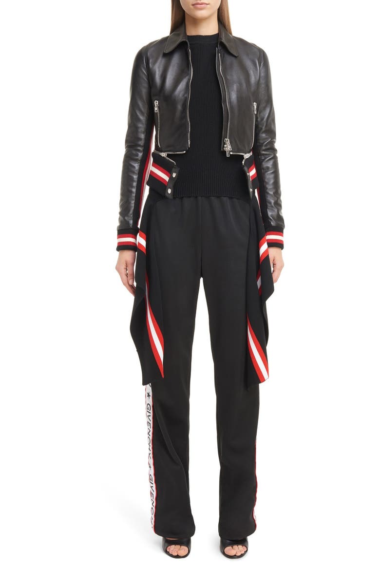 Logo Track Pants, Alternate, color, BLACK