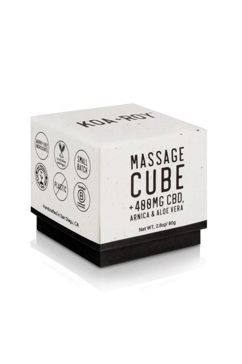 Massage Cube+400mg Cbd 2.8oz, Alternate, color, None