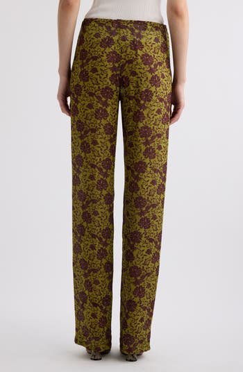 パンツ DRIES VAN NOTEN Lilac Crepe Pachas Pant Dries Van Noten Lilac Crepe Pachas Pant | Grailed