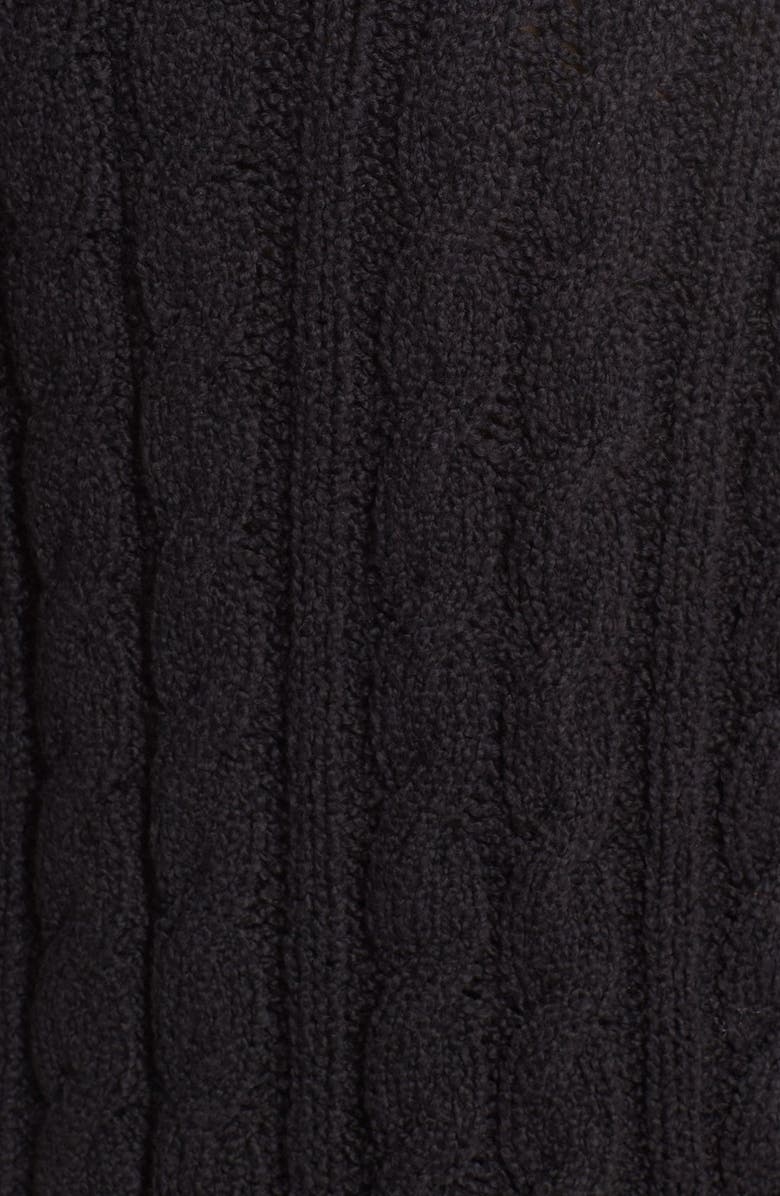 Free People Easy Cable V-Neck Sweater, Alternate, color, 