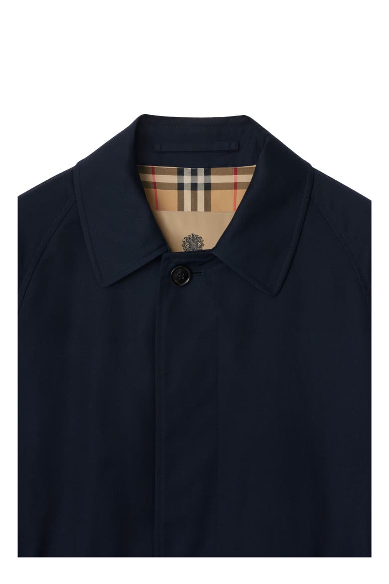 Mid-length Camden Heritage Car Coat, Alternate, color, Coal blue