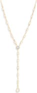NORDSTROM RACK Cubic Zirconia Y-Necklace