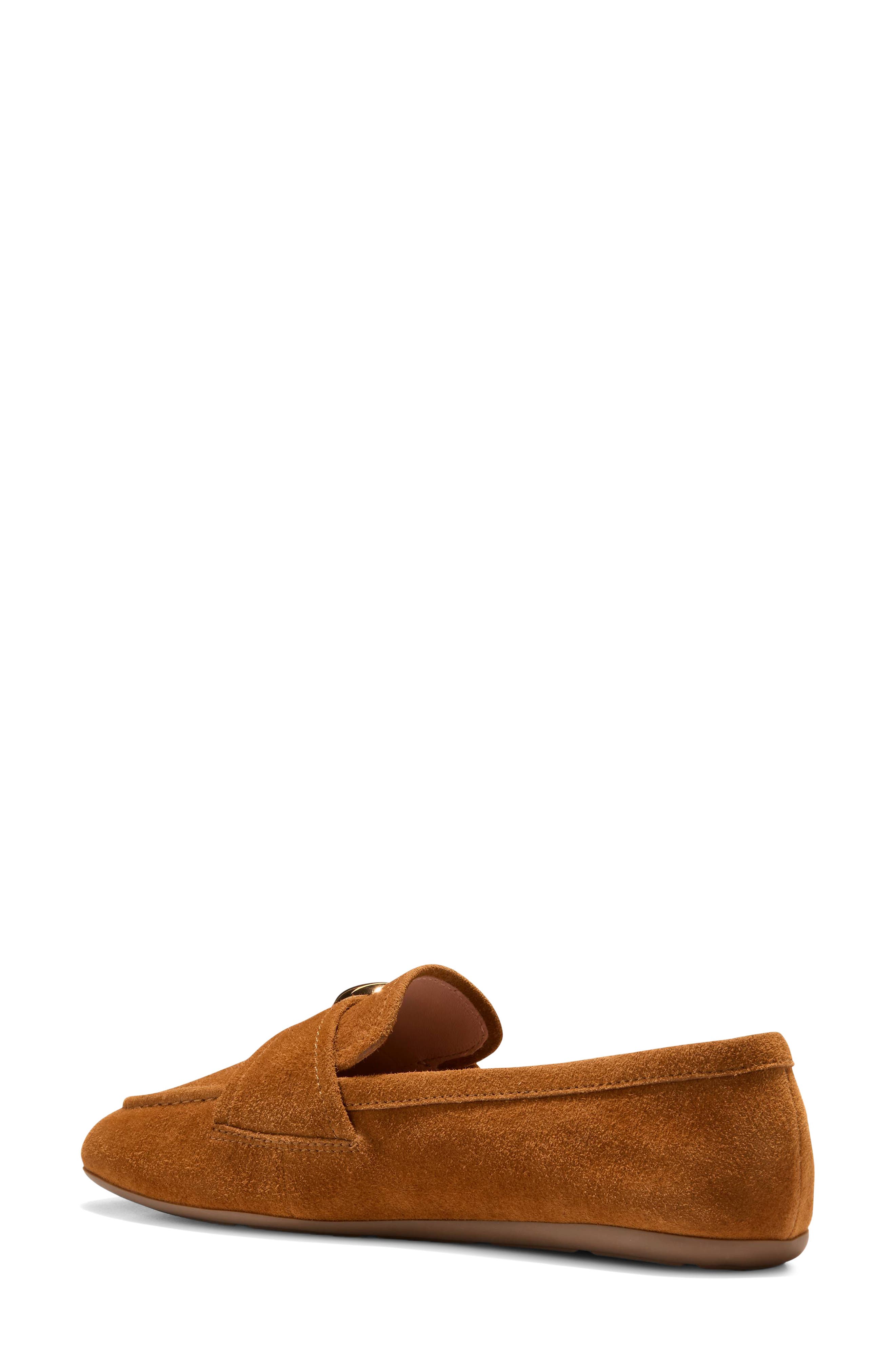 Grand Ambition Alette Buckle Loafer, Alternate, color, TOBACCO SUEDE